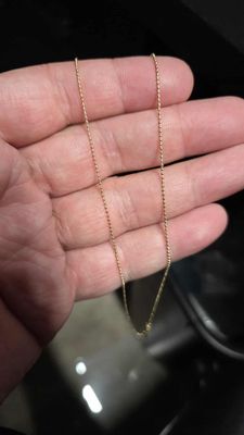 14K 1MM BALL CHAIN