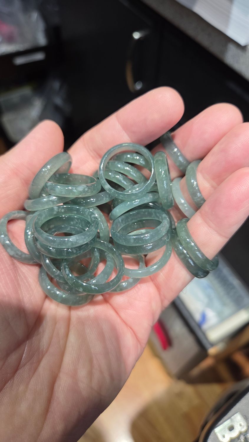 GUATAMALAN JADEITE RINGS