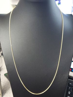 14K 1.2MM DIAMOND CUT FRANCO CHAIN