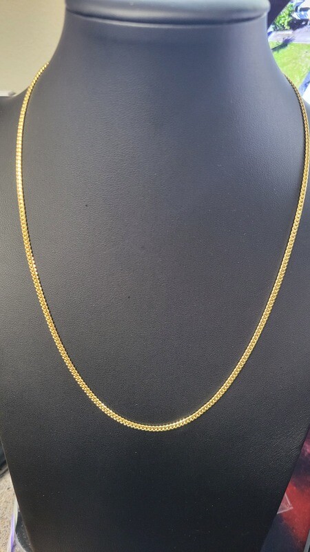 14K 3.3MM MIAMI CUBAN CHAIN