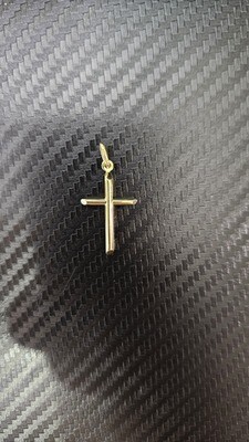 14K 1.3" TUBE CROSS