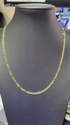 14K 3.2MM FIGARO