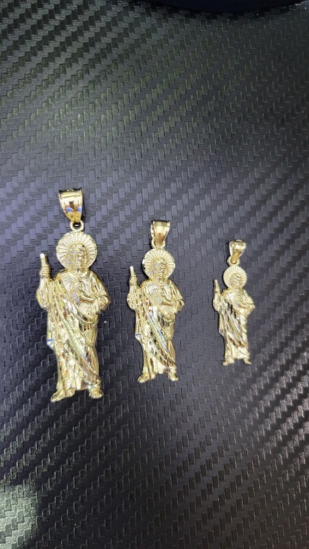 14K SAN JUDAS PENDANT