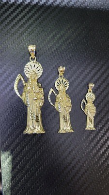 14K SAN MUERTE PENDANT