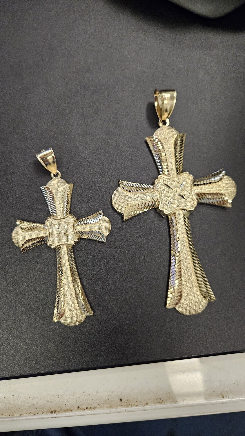 14K 3.5" D/C CROSS