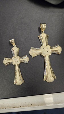 14K 3.5" D/C CROSS