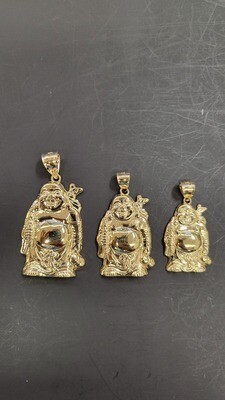 14K BUDDHA PENDANTS