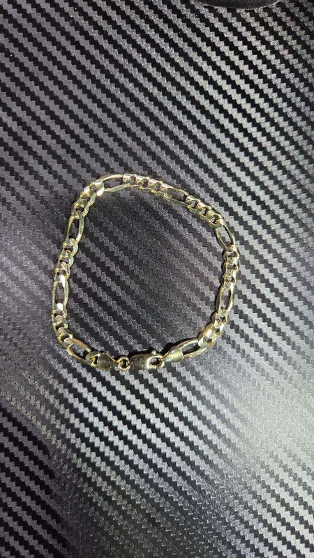 14K 6MM FIGARO BRACELET