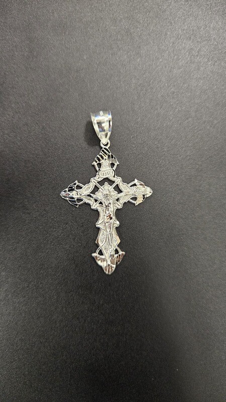 925 STERLING 2" INRI CRUCIFIX CROSS