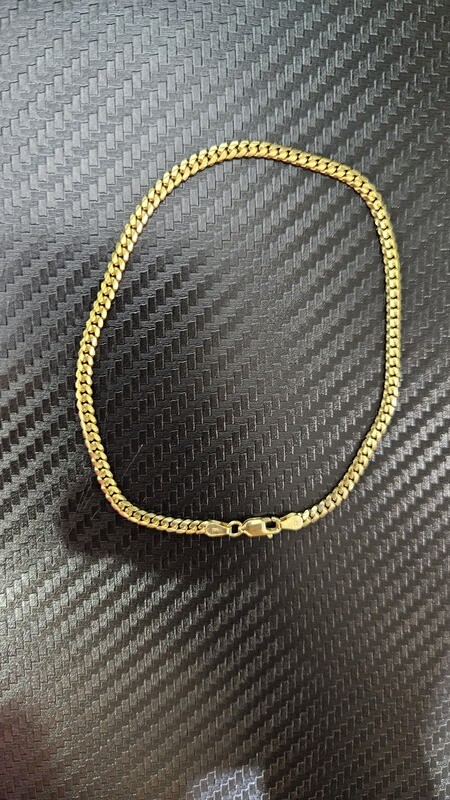 14K 3.3MM MIAMI CUBAN BRACELET