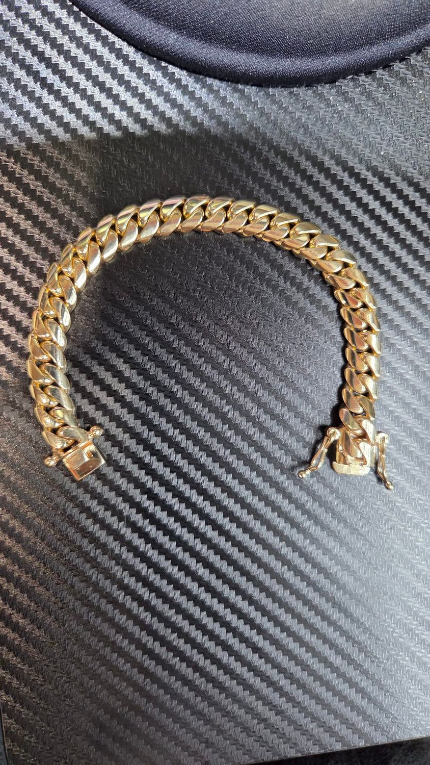 14K 10MM MIAMI CUBAN BRACELET