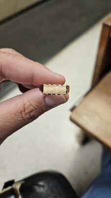 14K 6.5MM SIGNET RING