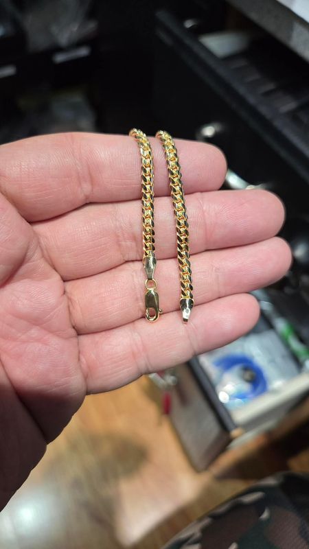 10K/14K/18K 4MM MIAMI CUBAN BRACELET