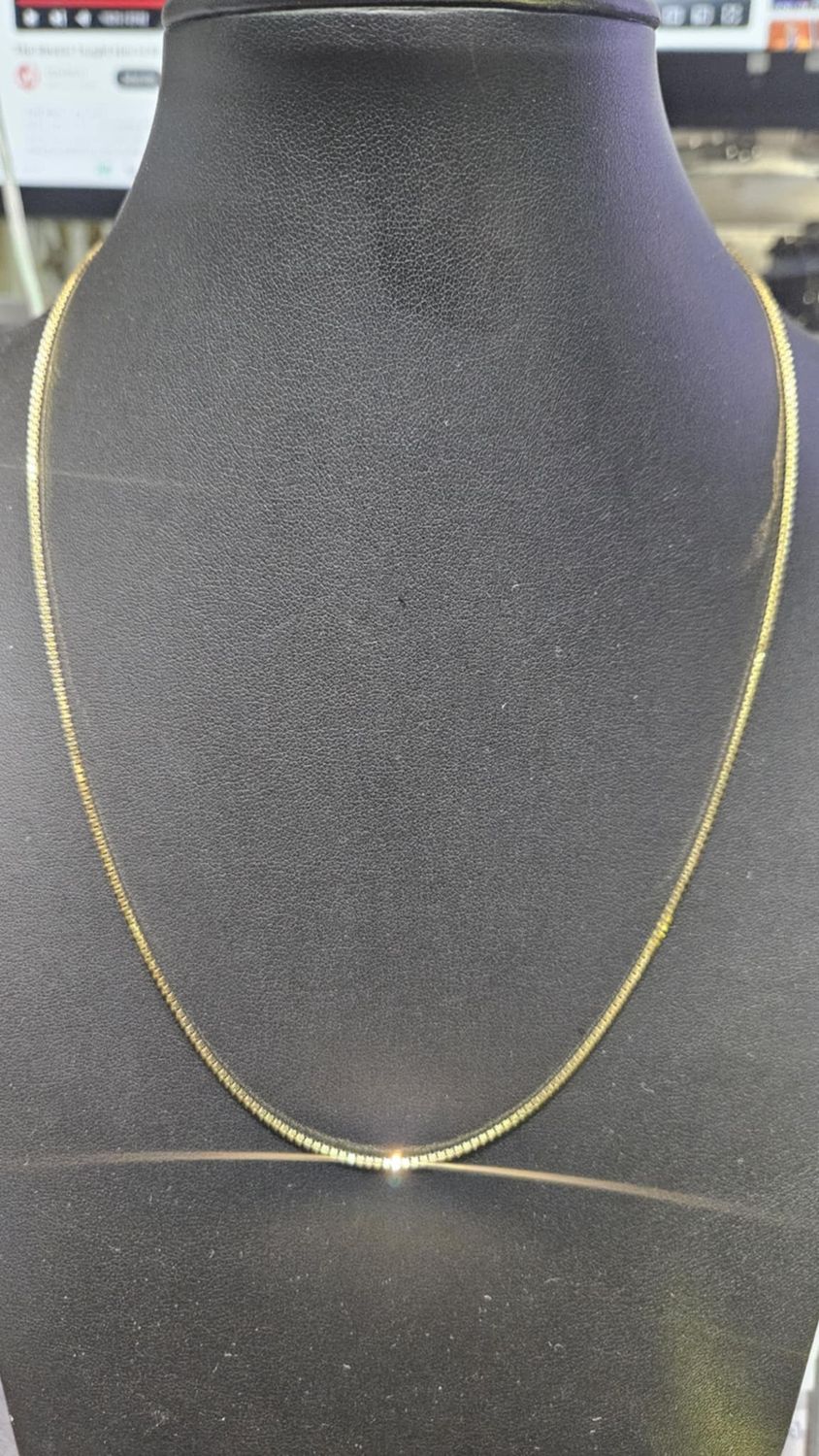 14K 1.2MM BOX CHAIN