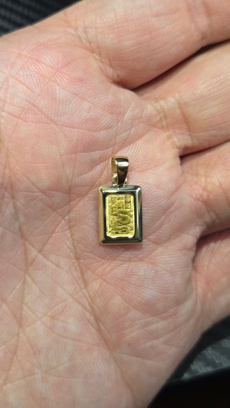 3/4" 1 GRAM DRAGON PAMP W/CUSTOM BEZEL