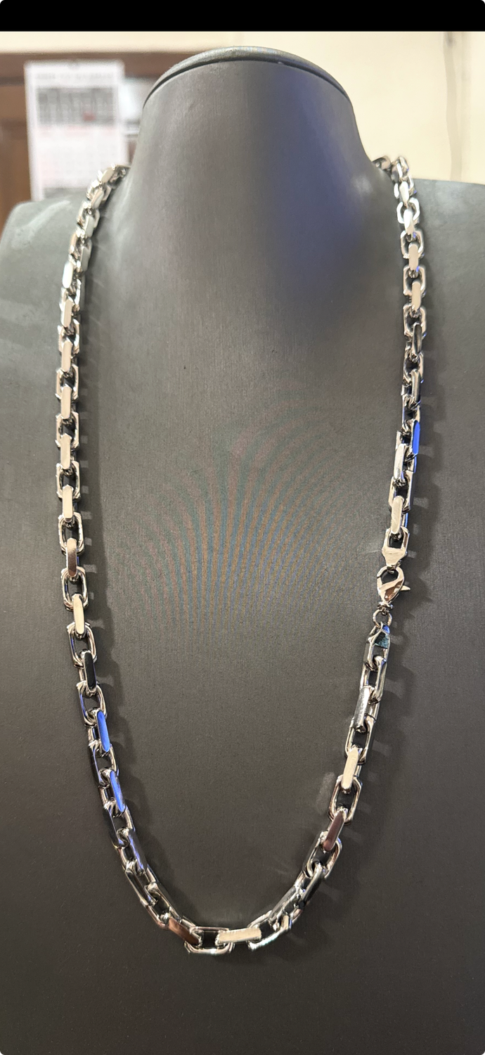 PLATINUM 6MM HEAVY CHAIN