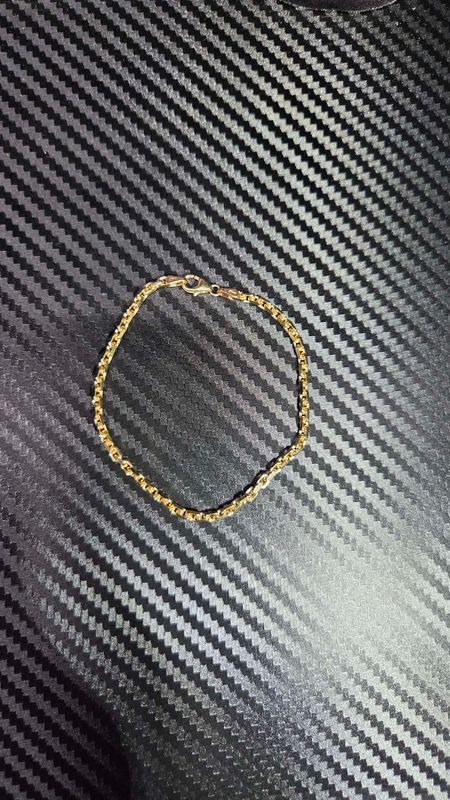 14K 2.5MM HEAVY LINK BRACELET