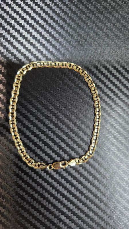 14K 4.7MM MARINER BRACELET