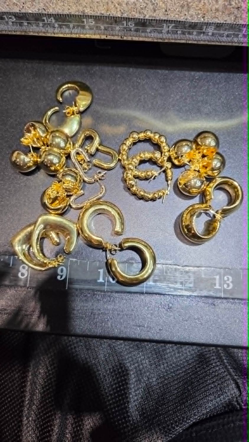 14K UPSCALE FANCY EARRINGS