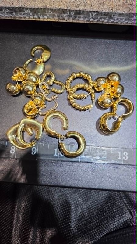 14K UPSCALE FANCY EARRINGS