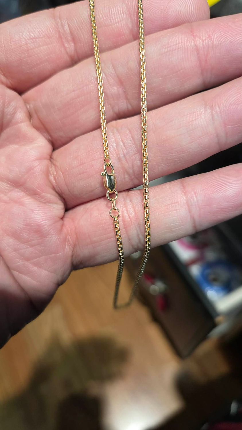 14K 1.7MM ROUND BOX CHAIN