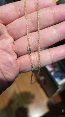 14K 1.7MM ROUND BOX CHAIN