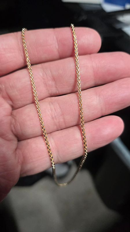 14K 2MM ROUND BOX CHAIN
