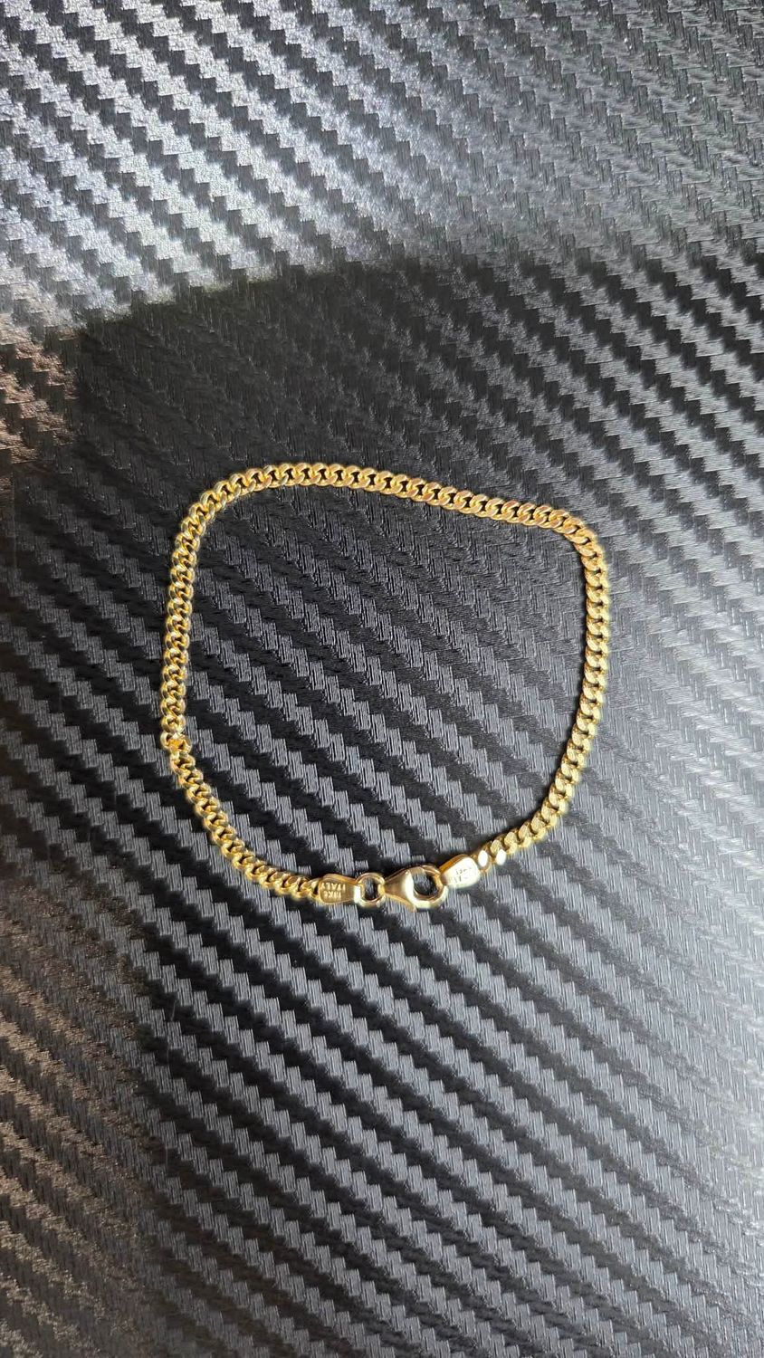 18K 2.8MM BABY CURB BRACELET