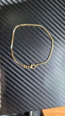 14K 1.6MM BOX BRACELET
