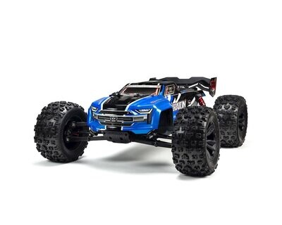 Arrma Kraton 6S BLX RTR 1/8 4WD Brushless Monster Truck (Blue) (V5) w/SLT3 2.4GHz Radio