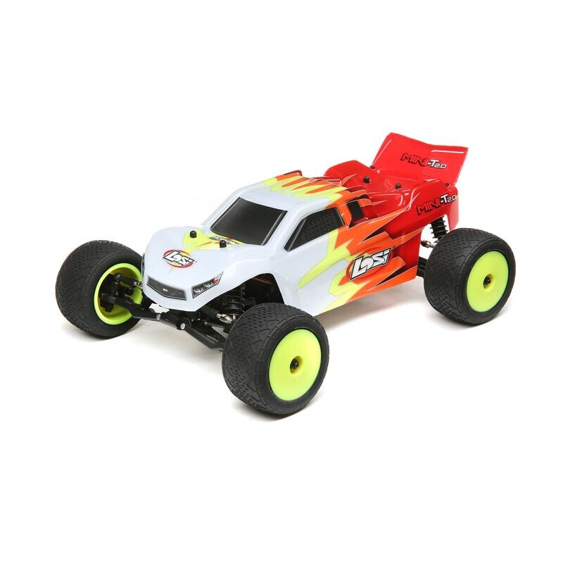 Losi 1/18 MIni-T 2.0 Brushed RTR  (Red/White)