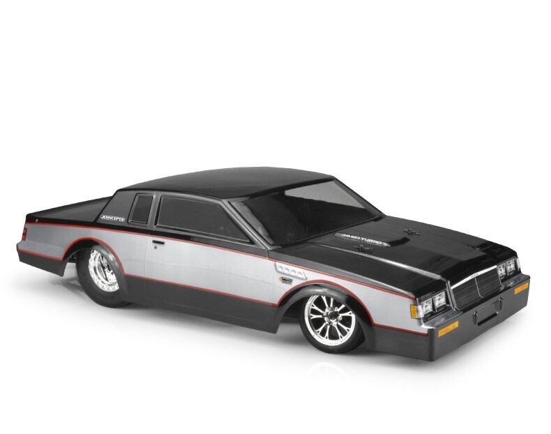 JConcepts 1987 Buick Grand National Street Eliminator Drag Racing Body (Clear)