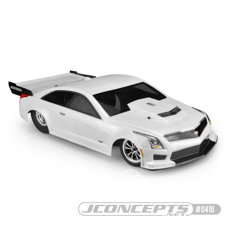 JConcepts 2019 Cadillac ATS-V Street Eliminator Drag Racing Body (Clear)