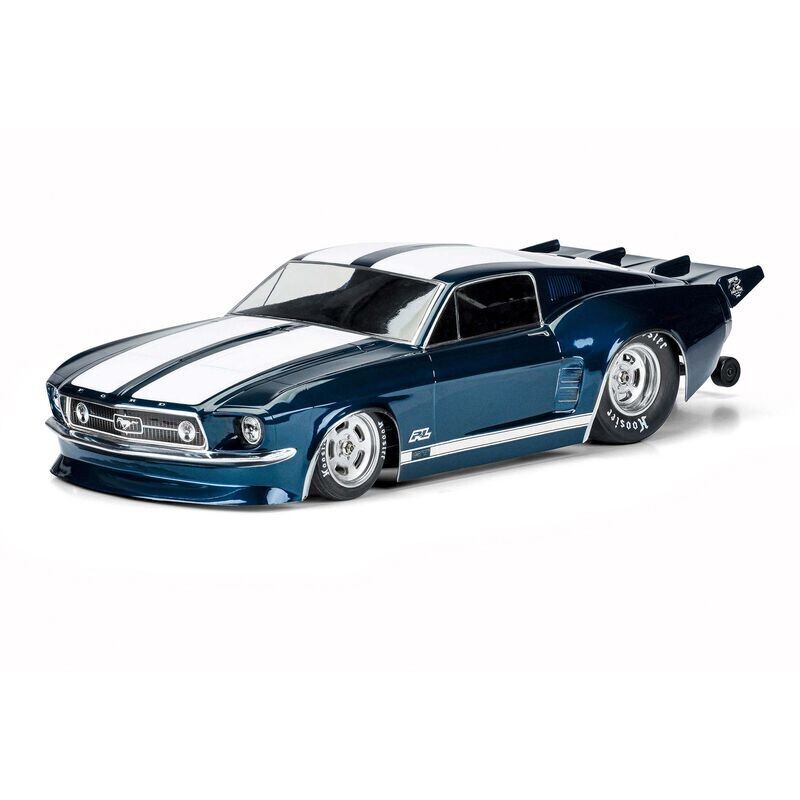 Pro-Line 1/10 1967 Ford Mustang Clear Body Drag Car