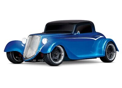Traxxas 4-Tec 3.0 1/10 RTR Touring Car w/Factory Five '33 Hot Rod Coupe Body (Blue) & TQ 2.4GHz Radio System