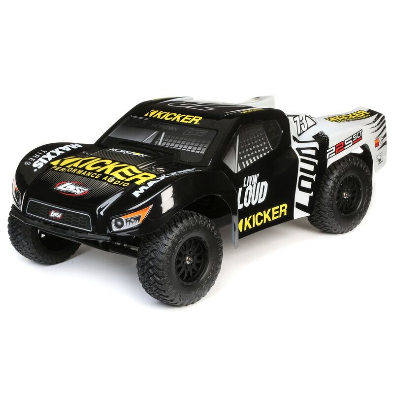 Losi 1/10 22S 2WD SCT Brushed RTR, Kicker