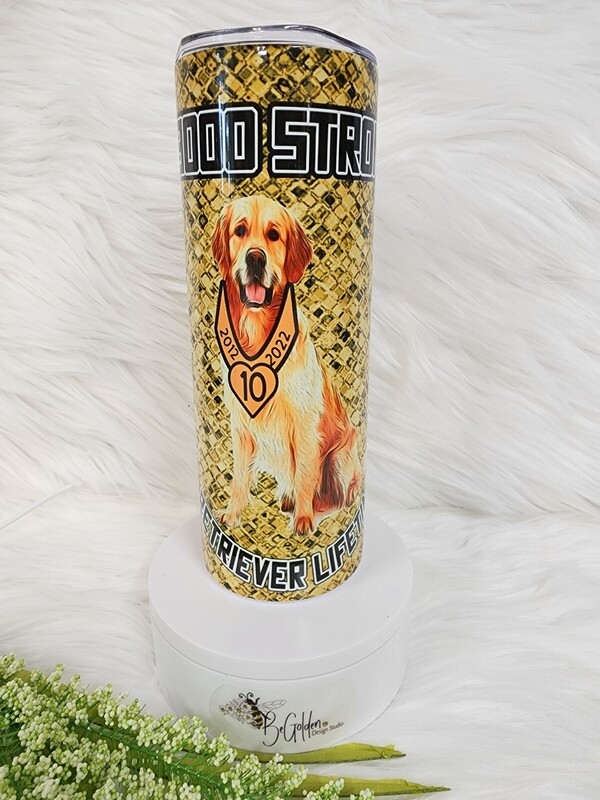 GRLS 10 Year Anniversary, "3000 Strong" Tumbler