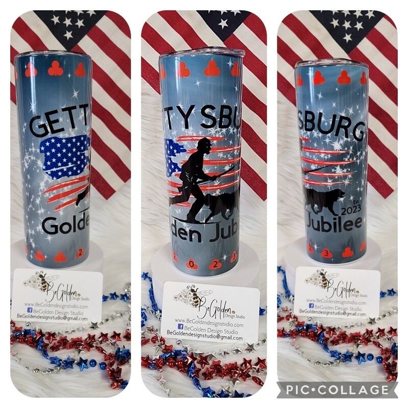 Gettysburg Golden Jubilee Tumbler 2024
