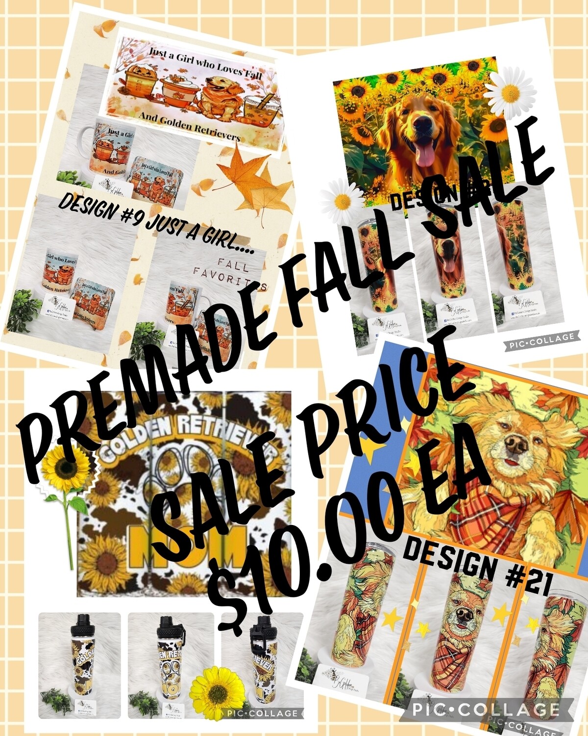 PREMADE SALE Fall Merchandise