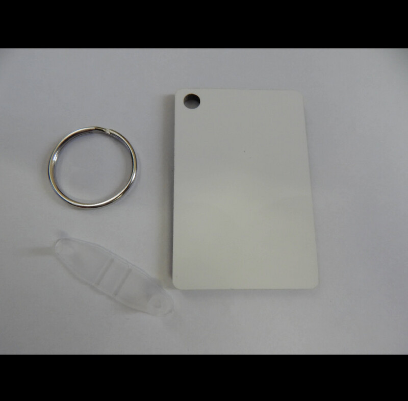 Long Rectangular Keychain