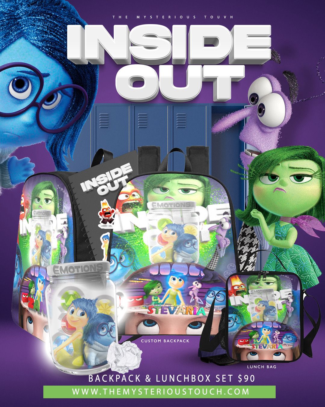 Backpack &amp; Lunchbox Set