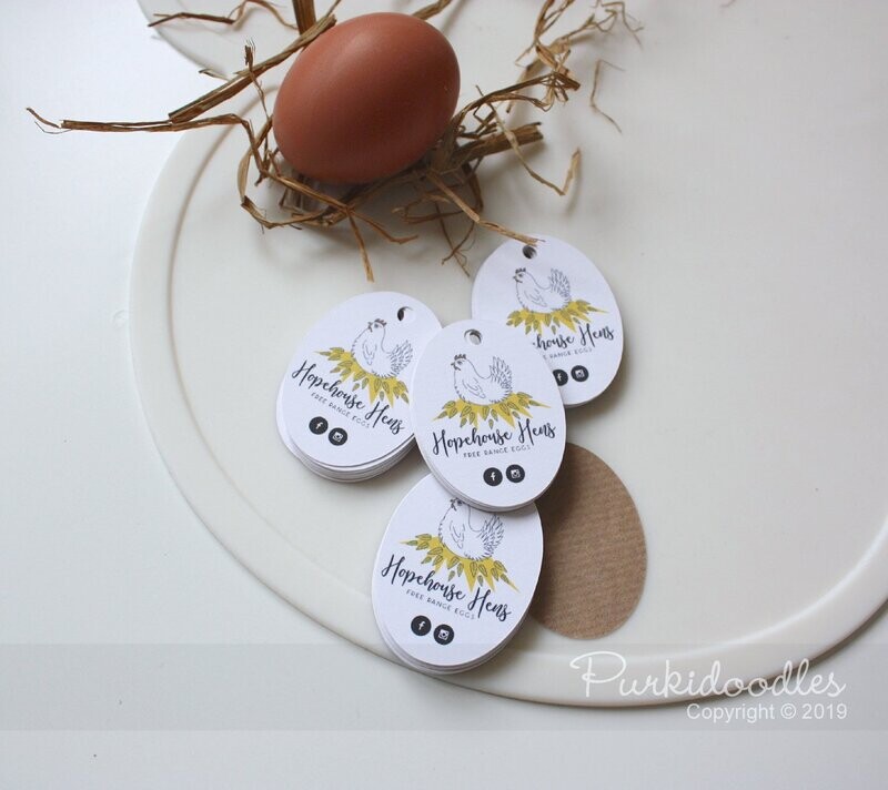 Tags - Oval