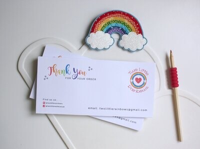 Stationery - Compliment Slips