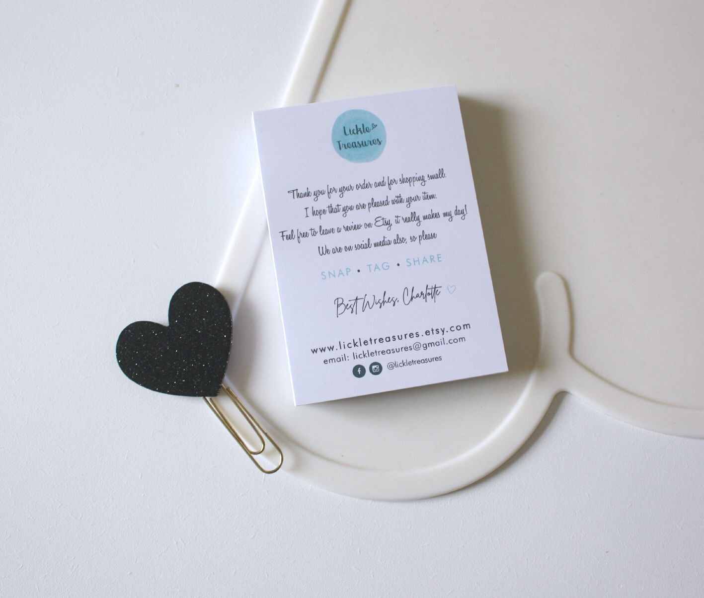Stationery - Notelets - A7 - With Text