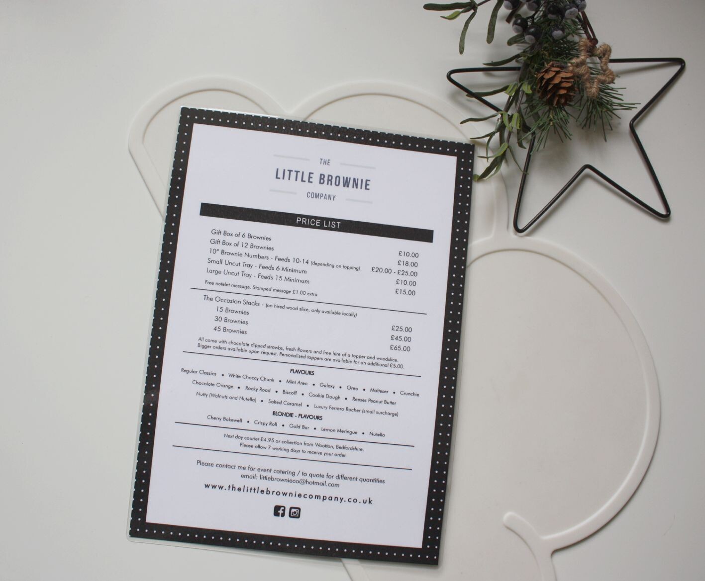 Promotional - Price List - A4