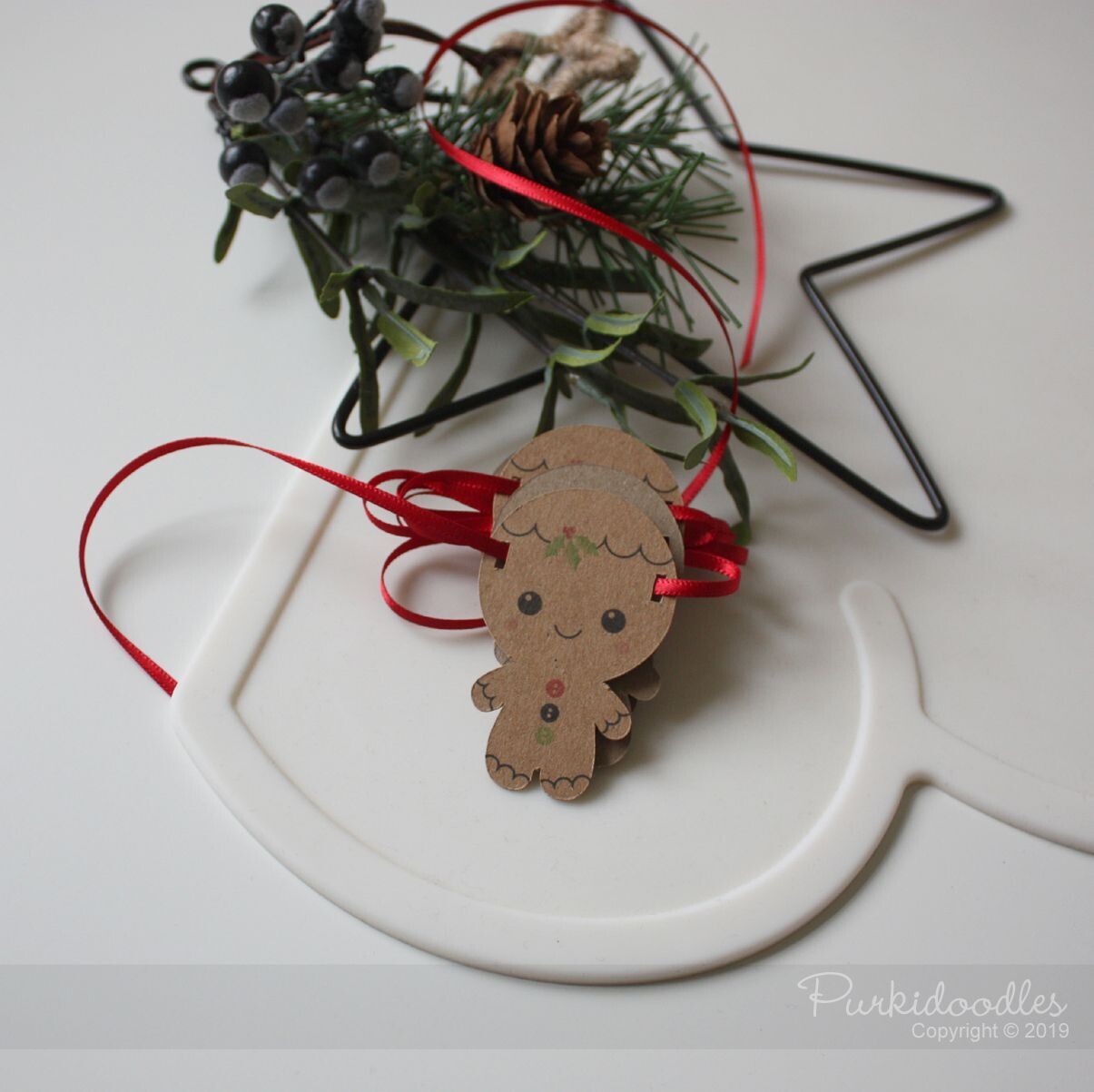 Xmas - Bunting - Gingerbread