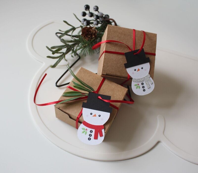 Xmas - Tags - Snowman