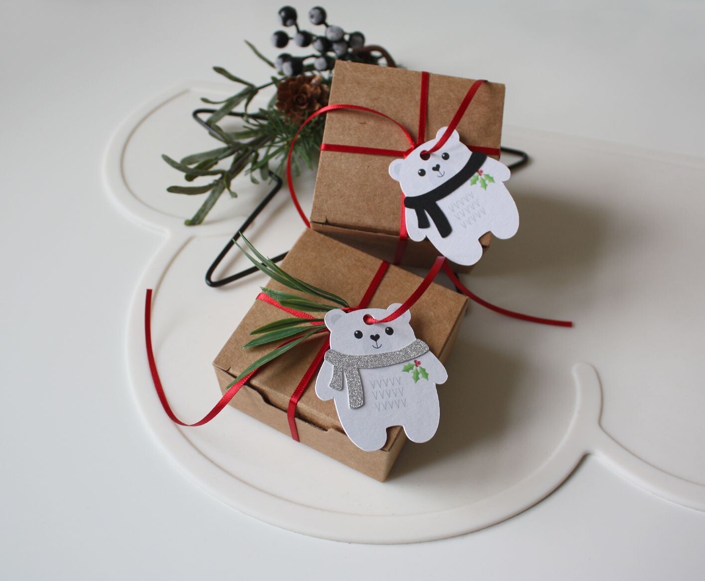 Xmas - Tags - Polar Bear
