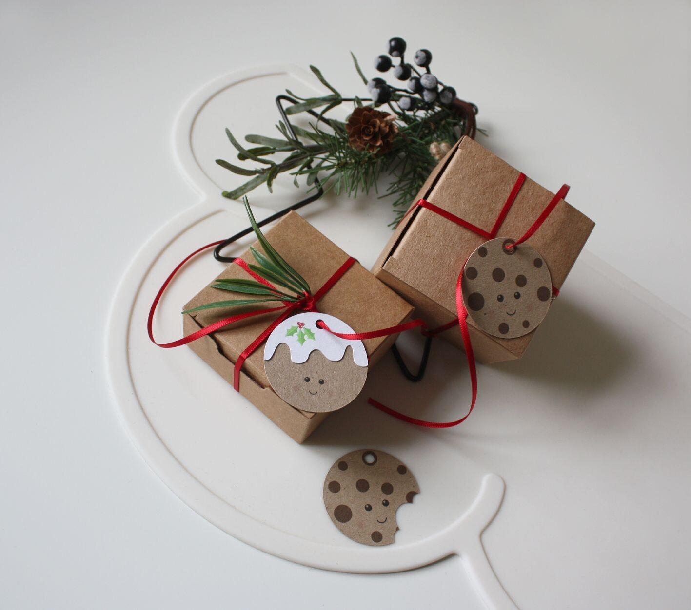 Xmas - Tags - Pudding