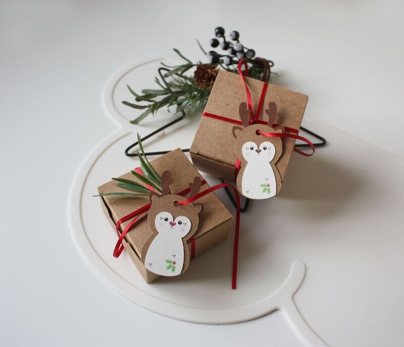 Xmas - Tags - Reindeer